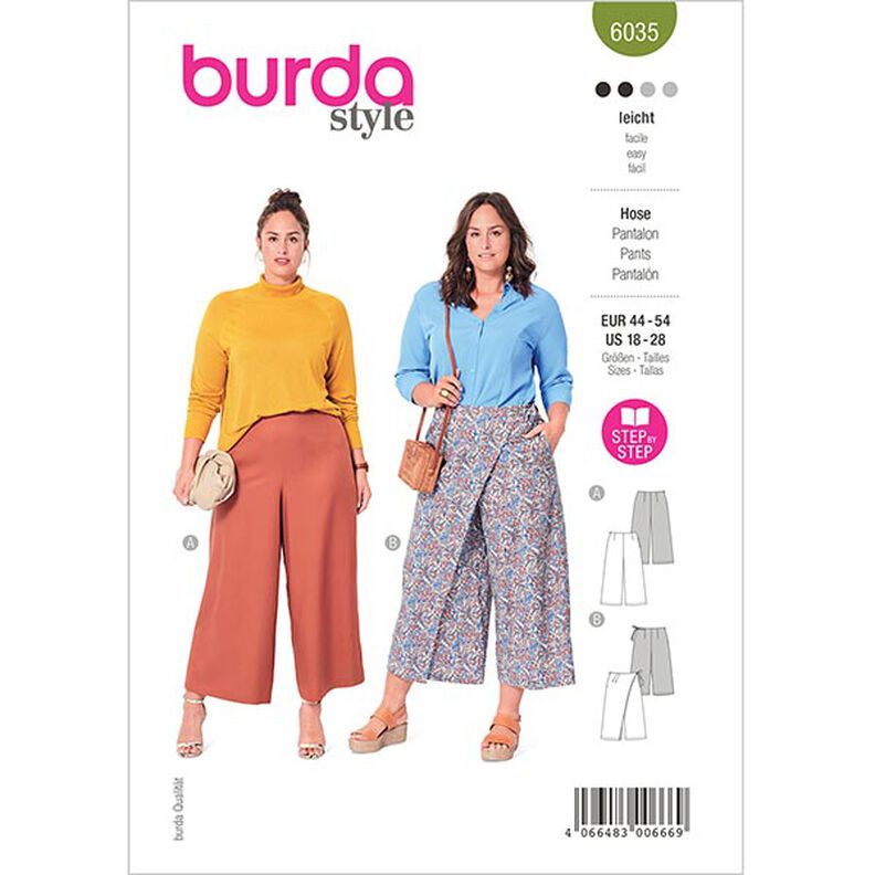 Kalhoty, Burda 6035 | 44 – 54,  image number 1