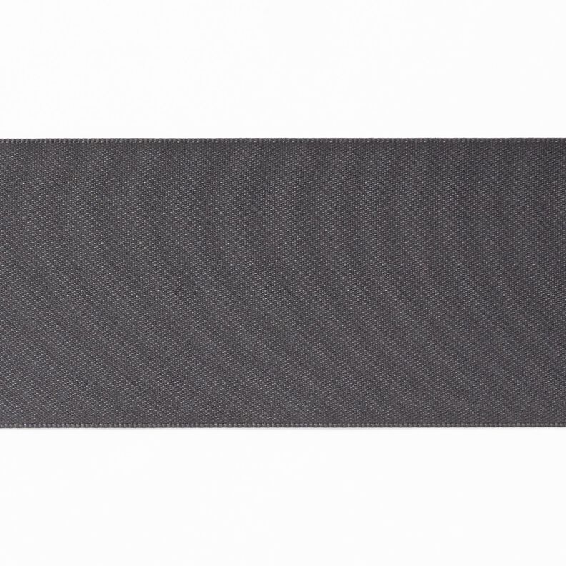 Saténová stuha [50 mm] – tmavě šedá,  image number 1