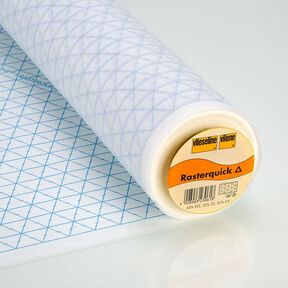 Rasterquick trojúhelník | Vlieseline – bílá, 