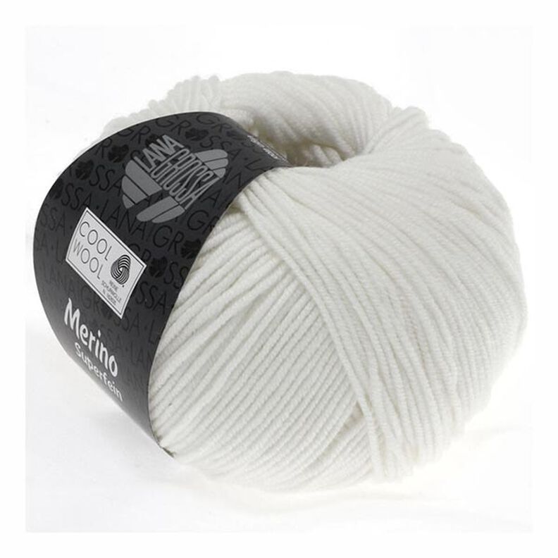 Cool Wool Uni, 50g | Lana Grossa – bílá,  image number 1