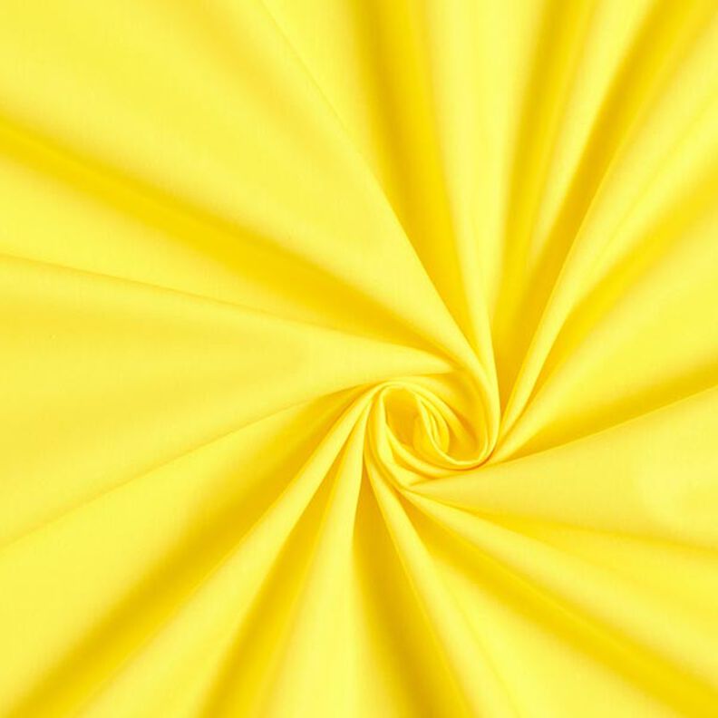Bavlněný popelín Jednobarevné provedení – světle žlutá,  image number 1