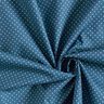 Povrstvená bavlna Malé puntíky – džínově modrá,  thumbnail number 4