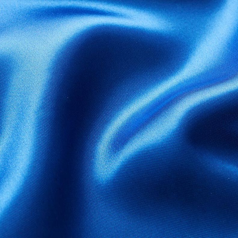 Polyesterový satén – královská modr,  image number 3