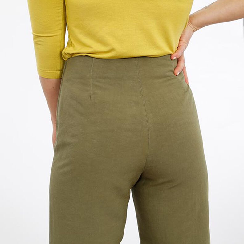 FRAU ELENA – jednoduché kalhoty s rovnými nohavicemi, Studio Schnittreif  | XS -  XXL,  image number 7