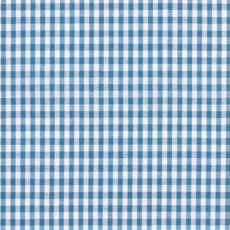 Bavlněná látka Vichy károvaná 0,5 cm – džínově modrá/bílá,  image number 1