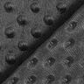 Hebký fleece vyražené puntíky – černá,  thumbnail number 4
