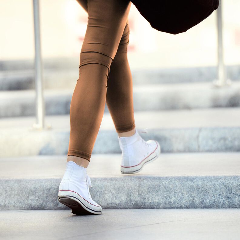 Koženka s velurovou rubovou stranou  – skořicová,  image number 7