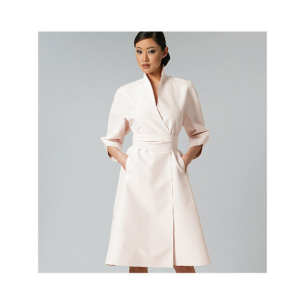 Kimonové šaty značky Ralph Rucci, Vogue 1239 | 40 - 46,  image number 2