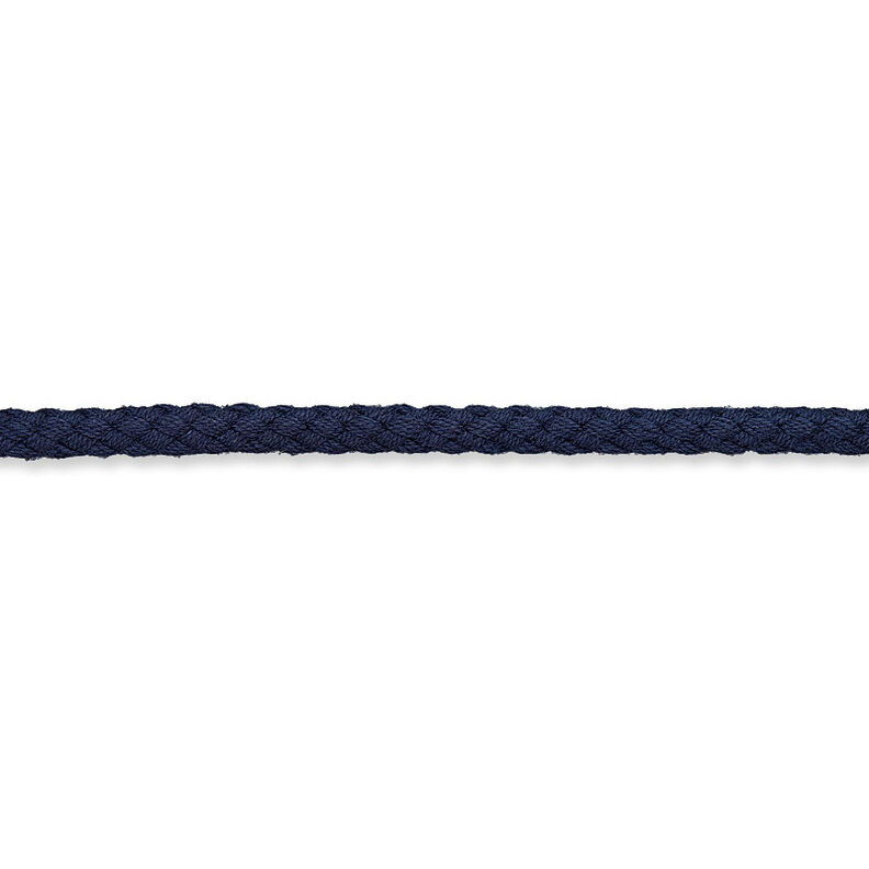 Bavlněná šňůrka [Ø 5 mm] – namornicka modr,  image number 2