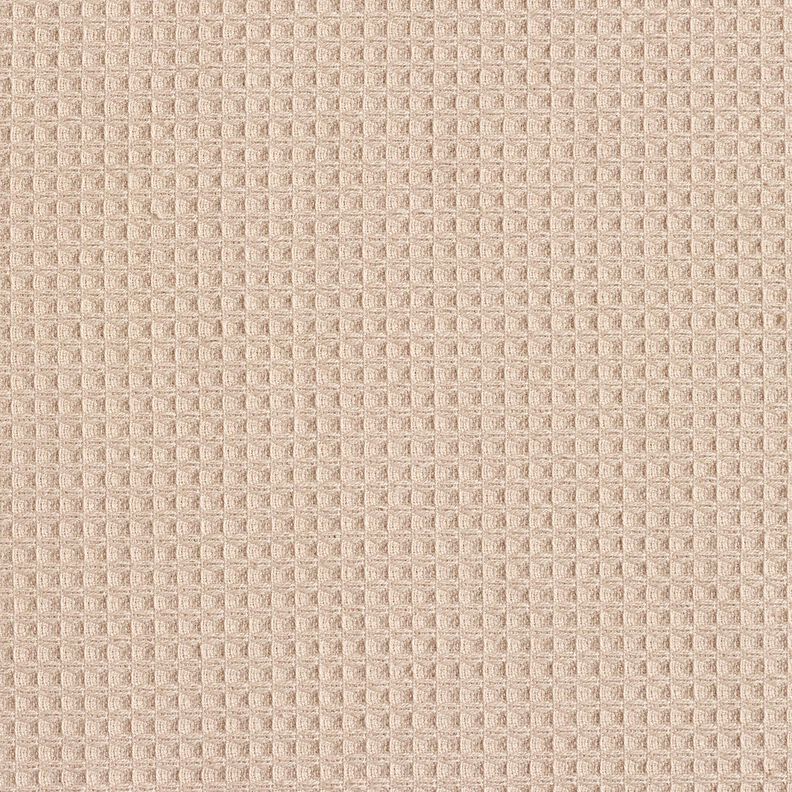 Froté látka/Vaflové piké Jednobarevné provedení – taupe (šedohnědá), image number 6