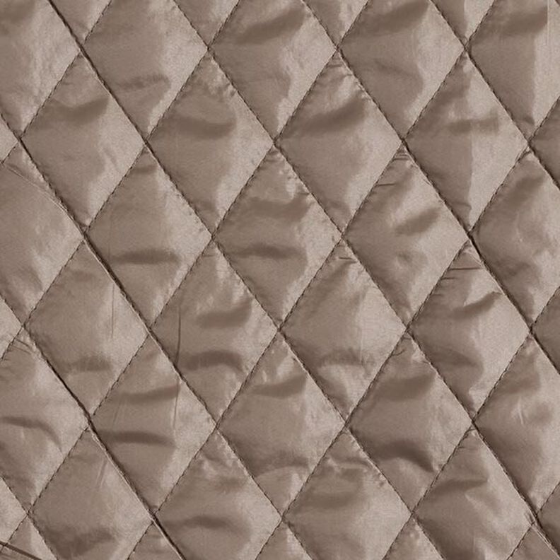 Prošívaná podšívka kosočtverec – taupe (šedohnědá),  image number 1