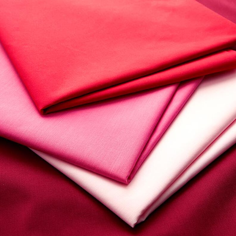 Směs polyesteru a bavlny se snadnou údržbou – červená,  image number 4