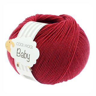 Cool Wool Baby, 50g | Lana Grossa – bordó, 