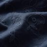 Výšivka úponků z elastického gabardénu – namornicka modr,  thumbnail number 2
