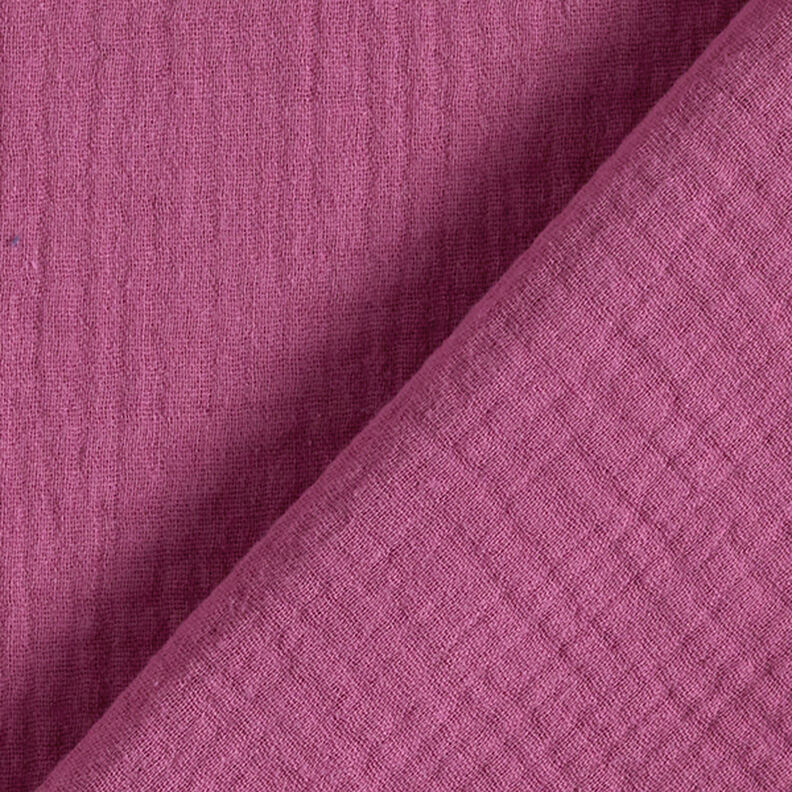 Mušelín / dvojitá mačkaná tkanina – levandulová, image number 4
