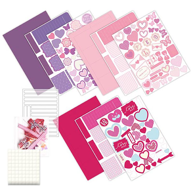 Sada pop-up krabiček Láska [ 3ks ] – pink/růžová,  image number 2