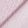 Bavlněný popelín Barevné mini tečky – pastelově fialová,  thumbnail number 4