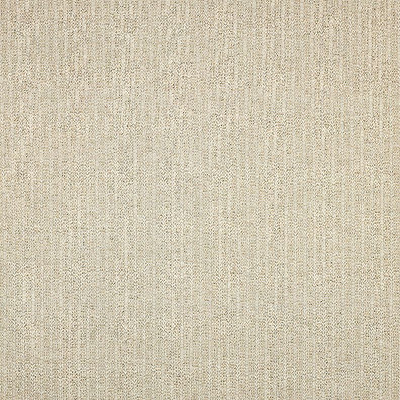 Žebrovaná pletenina Lurex – vlněná bílá/zlatá metalická,  image number 4