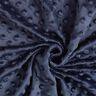 Hebký fleece vyražené puntíky – namornicka modr,  thumbnail number 3