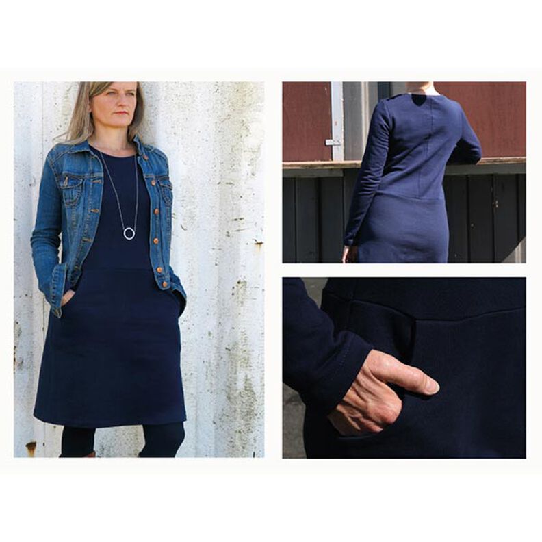 FRAU FANNIE – univerzální teplákové šaty, Studio Schnittreif  | XS -  XL,  image number 2