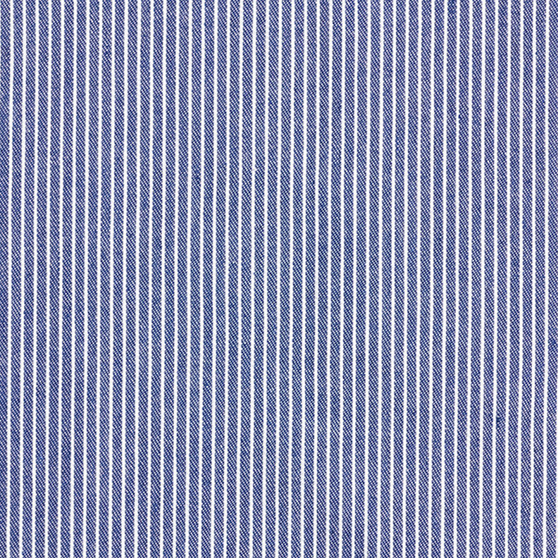 Halenkovina Směs s bavlnou proužky – namornicka modr/bílá,  image number 1