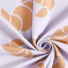 Francouzské froté letní teplákovina Velké croissanty – pastelove šeříková,  thumbnail number 3