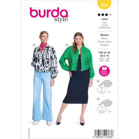 Halenka | Burda 5846 | 34-44, 