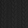 Žakárové žerzejové kloké Copánkový vzor – černá,  thumbnail number 1