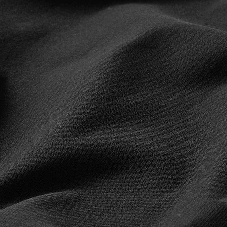 Vysoce elastická látka na kalhoty jednobarevná – černá,  image number 2