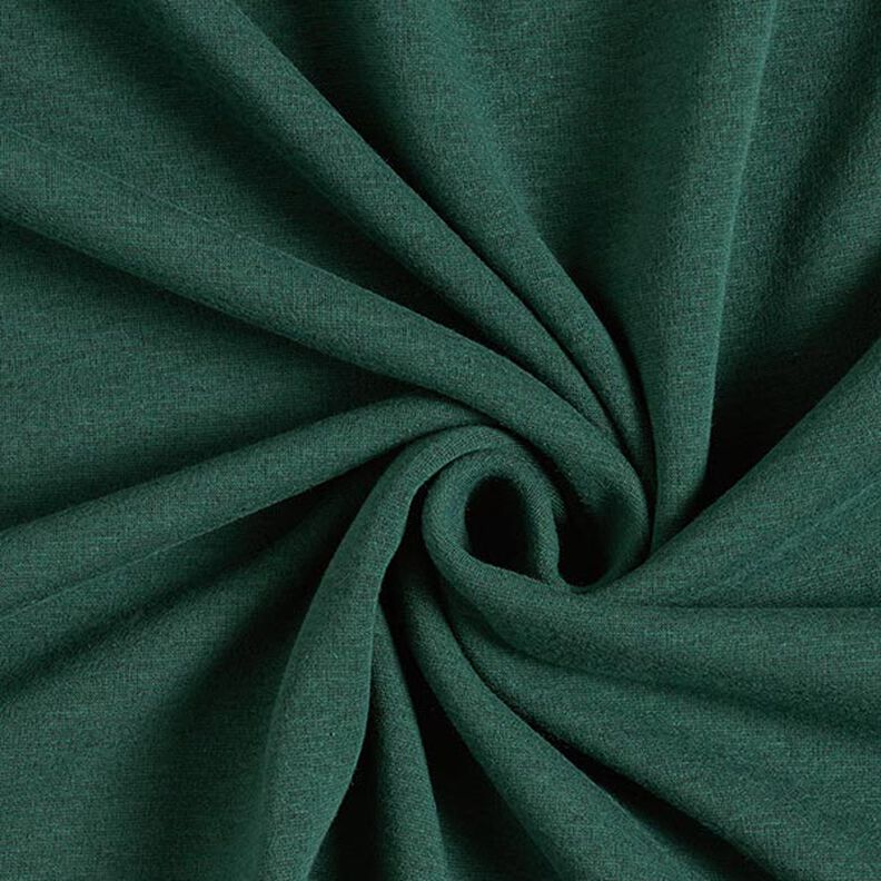 Alpenfleece Hebká teplákovina Jednobarevné provedení – tmavě zelená,  image number 1