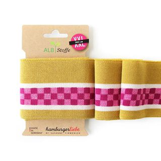 GOTS Bio náplety CUFF ME ICON [140 cm | 8 cm] | Albstoffe | Hamburger Liebe, 