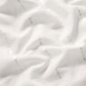 Voálová směs bavlny a hedvábí s flitry – bílá,  thumbnail number 2