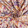 Viskózový žerzej Květiny a ornamenty | Katia Fabrics – kremová/levandulová,  thumbnail number 3