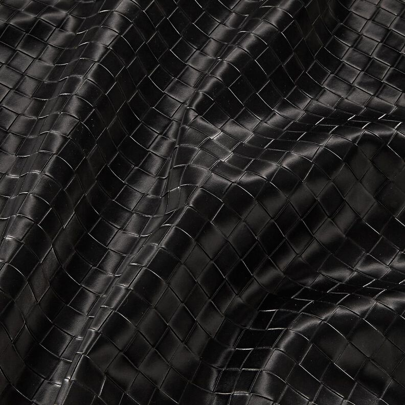 Koženka splétané | Katia Fabrics – černá, image number 2