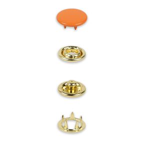 Žerzejové patentky [12 mm] | Prym – oranžová, 
