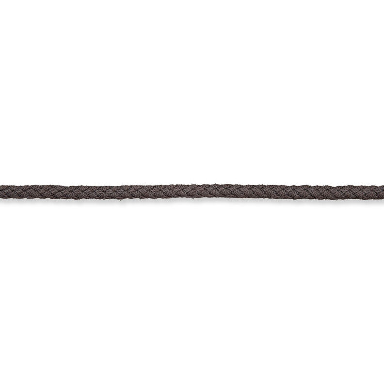 Bavlněná šňůrka [Ø 3 mm] – tmavě šedá,  image number 2