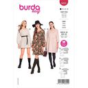 Šaty, Burda 6055 | 34-48, 