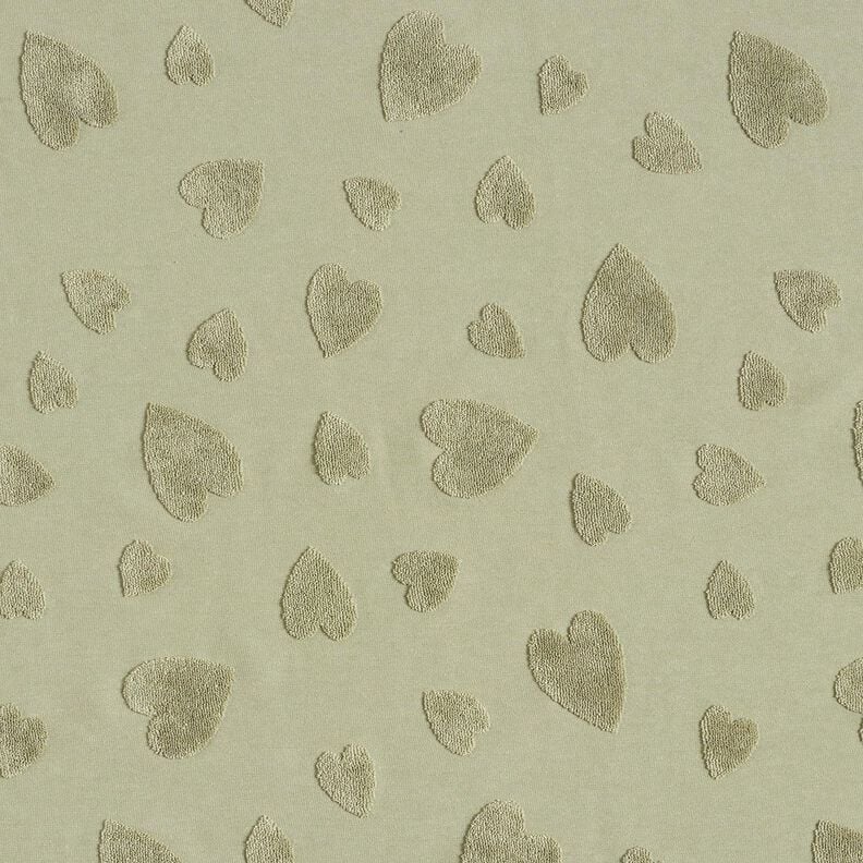 Froté žerzej Srdíčka – šedobéžová, image number 1
