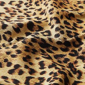 Žakárový gobelín Leopard – béžová, 