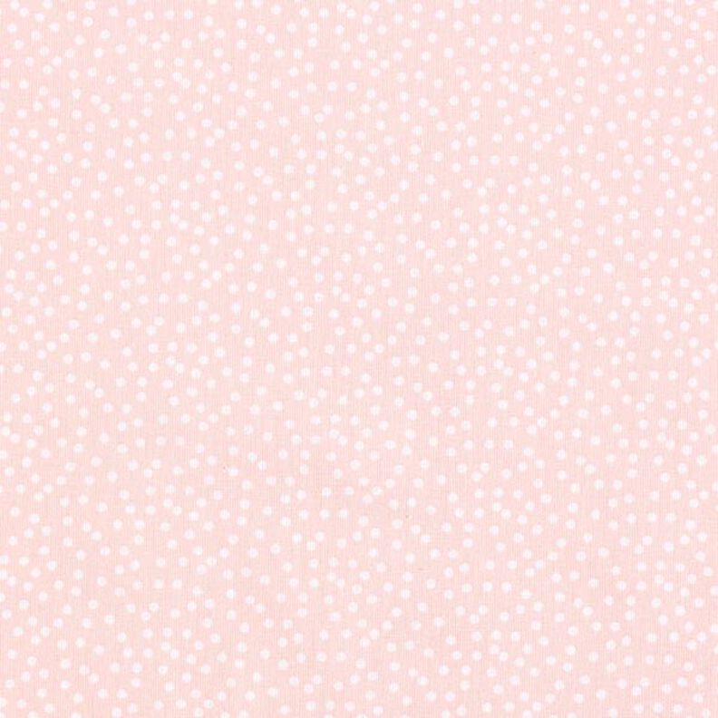 Bavlněná látka Kreton Nepravidelné puntíky – rose,  image number 1