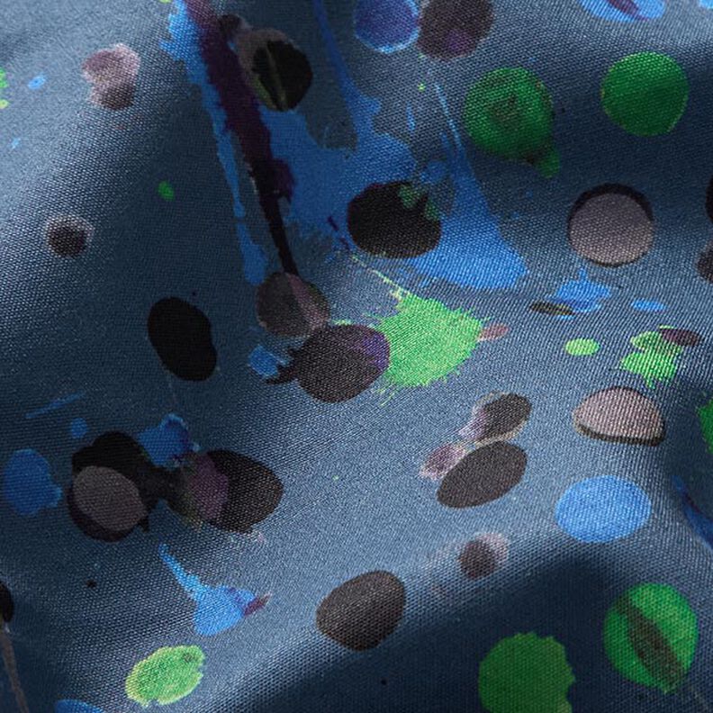 Softshell Běžící kuličky digitální potisk – džínově modrá/brcalova,  image number 3