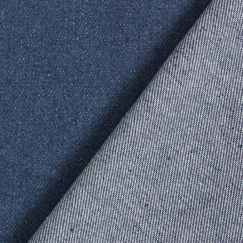 Těžký bavlněný denim – namornicka modr,  image number 3