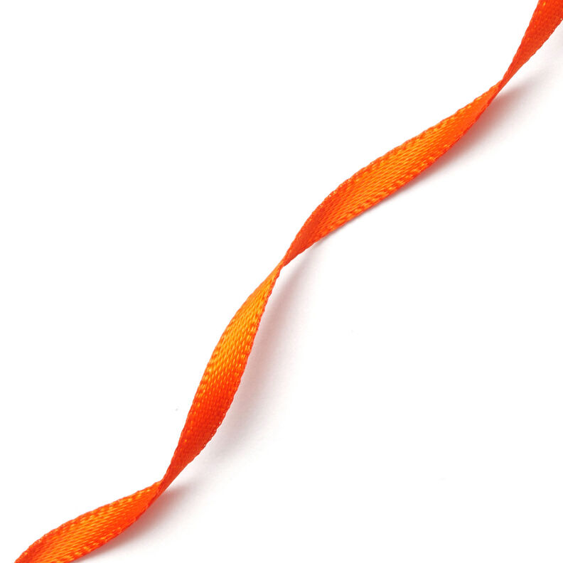 Saténová stuha [3 mm] – oranžová,  image number 3