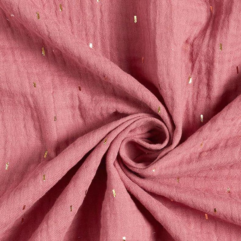Mušelín fóliový potisk Obdélník | by Poppy – starorůžová,  image number 3