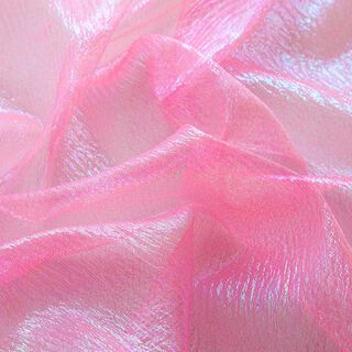 Organza třpytivá – růžová, 