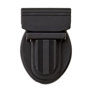 Zapínání na kabelky [ 38x26 mm ] – černá, 