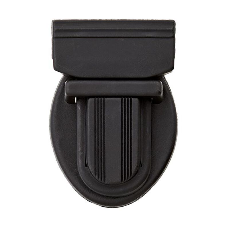 Zapínání na kabelky [ 38x26 mm ] – černá,  image number 1