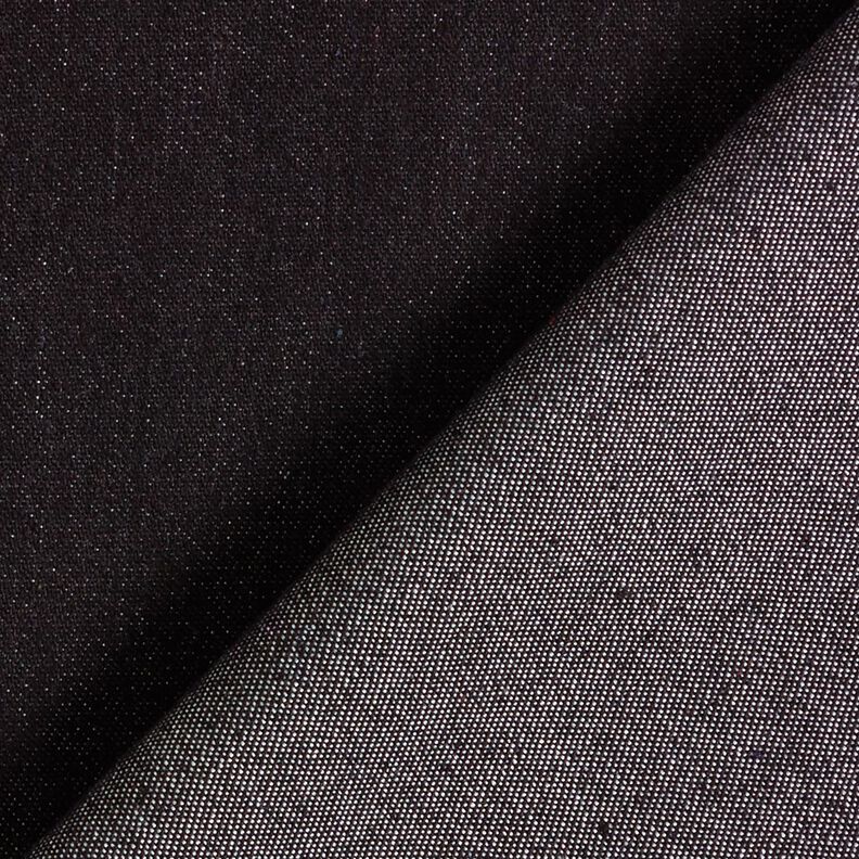 Lehký strečový denim recyklované – černá,  image number 4