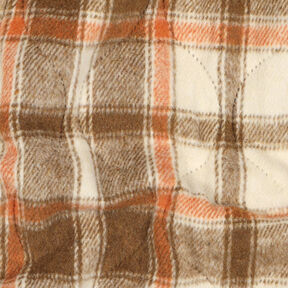 Prošívaná látka Flanel Kostka | Poppy Fabrics – béžová, 