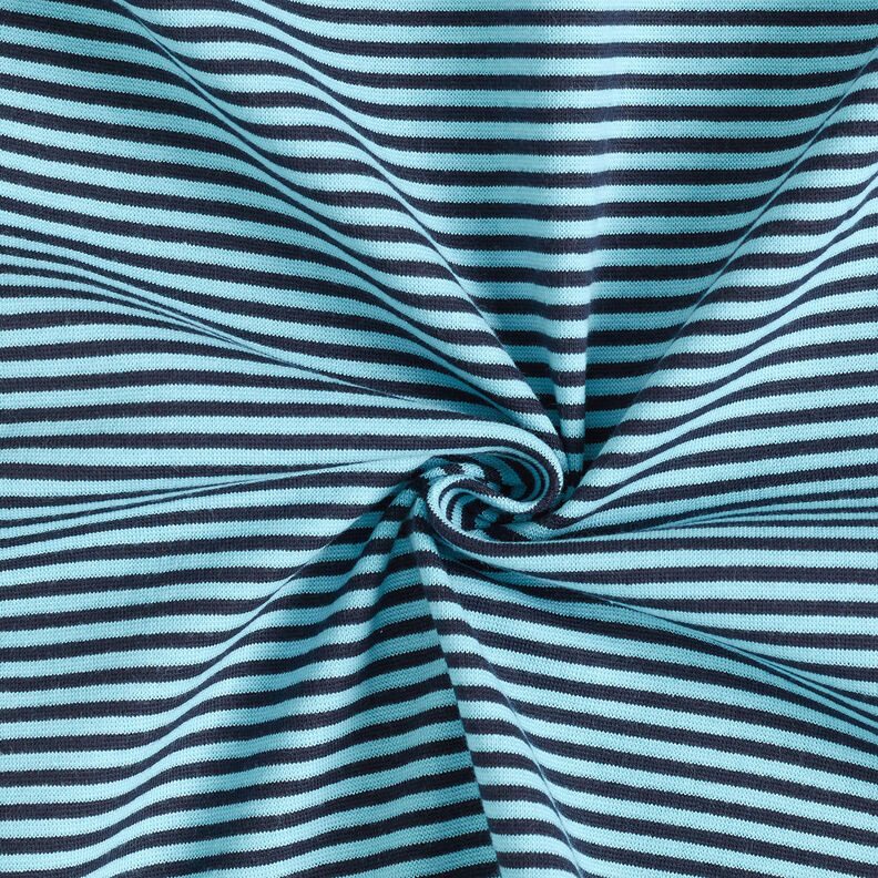 Materiál na náplety Trubková tkanina – nebeská modrá/noční modrá, image number 3